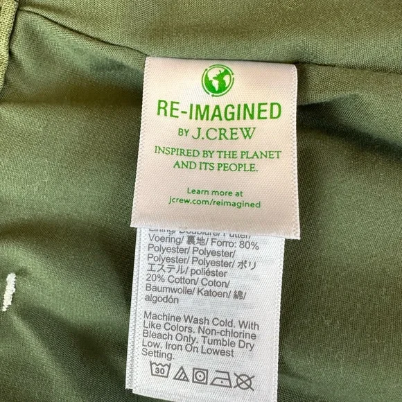 ☀️ NWOT J. CREW Linen Blend A-Line Skirt - Picture 9 of 10